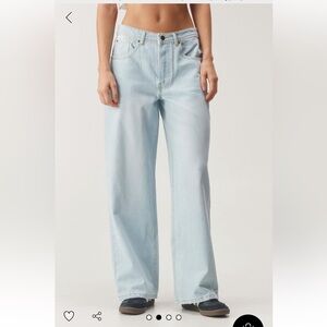 The low rise boyfriend jeans